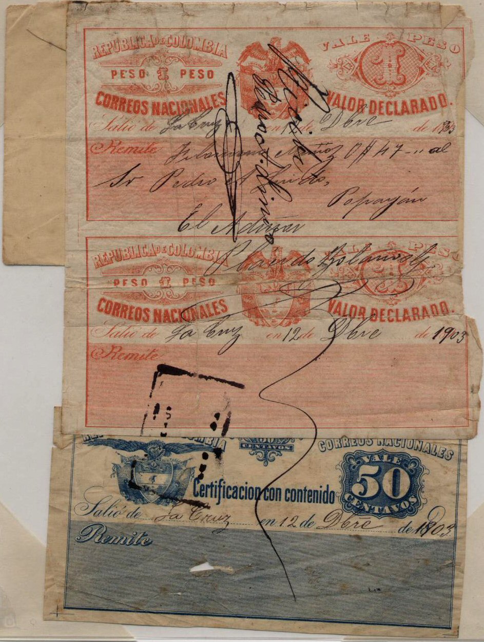 1890 January and Second Issues Cubierta Cover. 